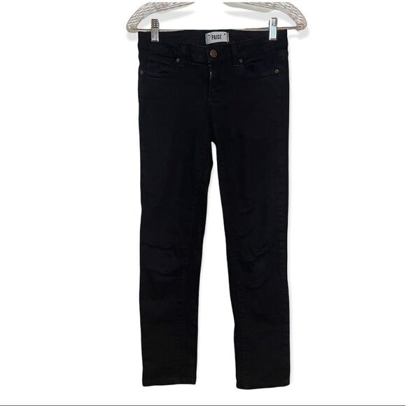 PAIGE Denim - PAIGE Black Skinny Jeans Size 24